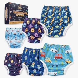 Snuggle Kid Splashguard Heroes Underwear Covers 6 Pack Size Small Nwt